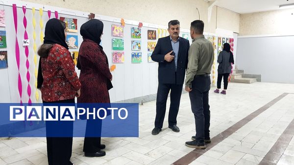 افتتاح نمایشگاه نقاشی کودک در شیروان 