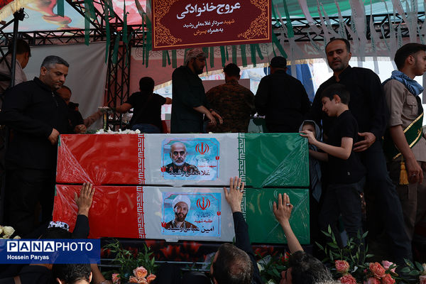 تشییع شهدای اقتدار در تهران