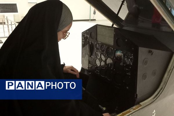 بازدید دانش‌آموزان هنرستان کوثر ناحیه یک شهرری از پدافند غیر عامل