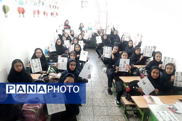 افتتاحیه طرح مصباح الهدی در دبستان دخترانه بعثت۲