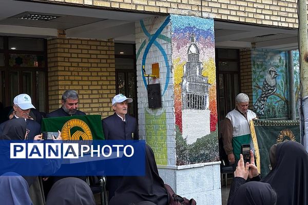گرامیداشت دهه کرامت در هنرستان ایثار ناحیه یک شهرری