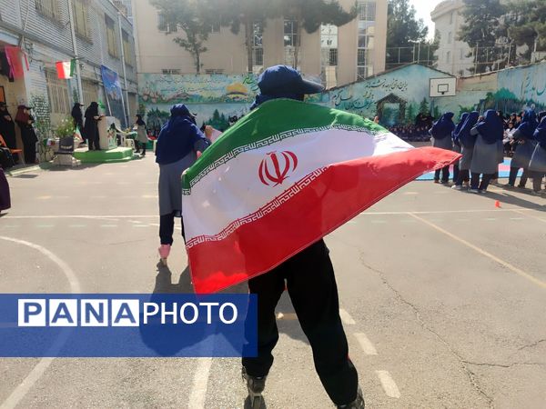 زنگ ورزش ، زنگ نشاط دبیرستان شاهد تکتم ناحیه ۳ مشهد