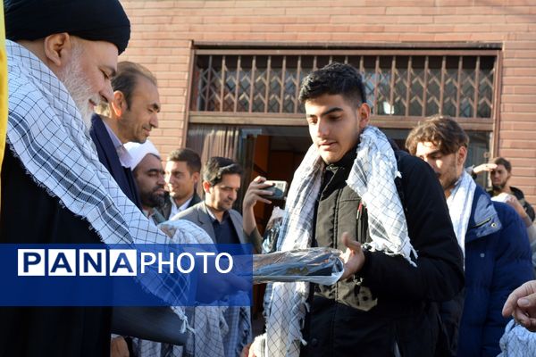 کاروان راهیان نور عازم خطه نور پسران بهارستان‌دو 