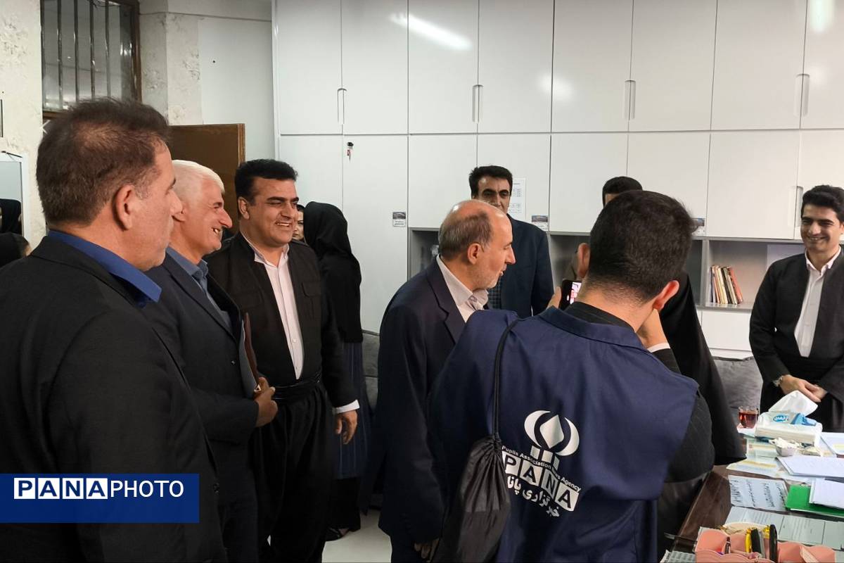 حضور معاون پرورشی و فرهنگی ادارهکل آموزش و پرورش در جوانرود
