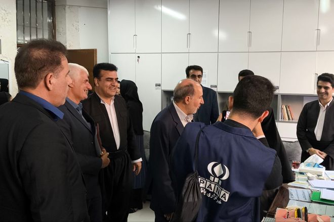 حضور معاون پرورشی و فرهنگی اداره‌کل آموزش و پرورش در جوانرود