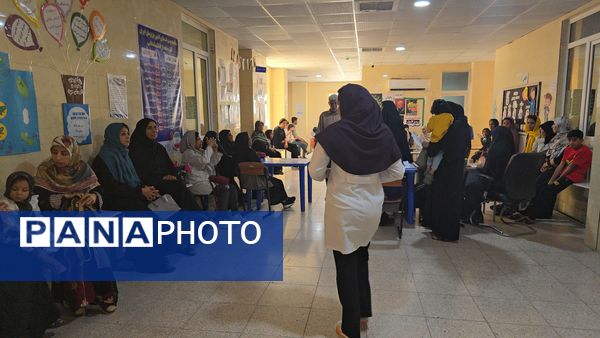 استقرار پزشکان جهادی در شهرستان بندر لنگه 