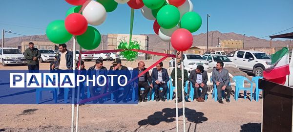  آیین افتتاح طرح شهید سردار سلیمانی در باخرز