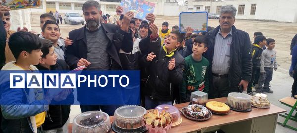 برگزاری جشن مبعث در دبیرستان شهید مصطفی خمینی و دبستان ۱۲ فروردین کارخانه قند شیروان