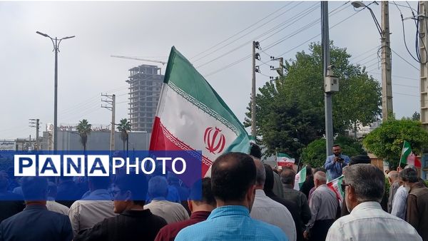 فریاد امت و راهپیمایی بشارت نصر در شهرستان محمودآباد