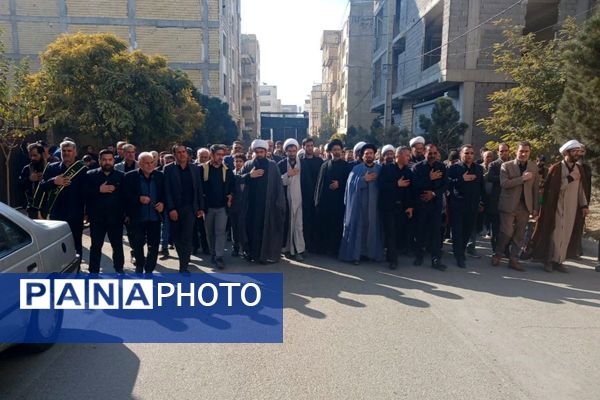 حضور پرشور عزاداران در سالروز شهادت حضرت فاطمه زهرا (س)