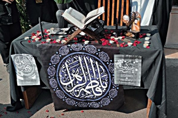 جلوه‌های عشق و ماتم فاطمی دانش‌آموزان ورامینی