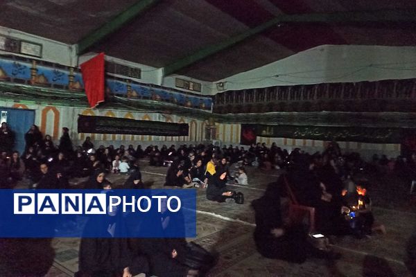 شور حسینی در شب چهارم محرم 1404 در هیات فرهنگیان ناحیه ۳ شیراز 
