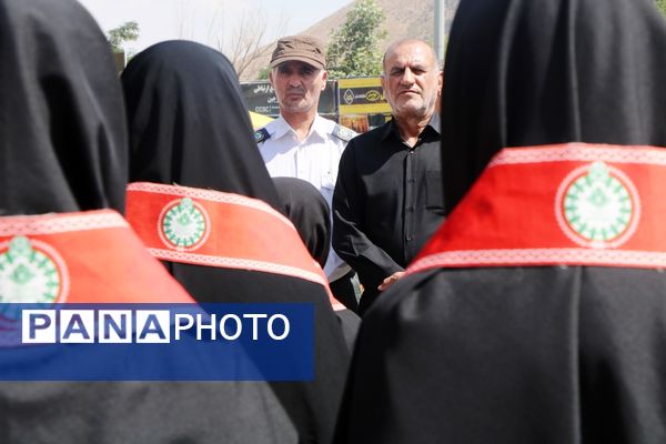 بازدید مشاور وزیر از موکب‌های سازمان دانش‌آموزی آذربایجان غربی