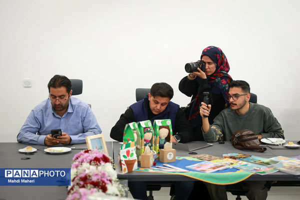 نشست خبری چهارمین نمایشگاه بین المللی‌ کودک ونوجوان شهاب بغداد 