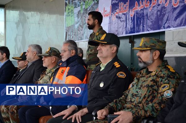 برگزاری رزمایش طرح زمستانه پلیس‌راه فرماندهی انتظامی استان گلستان