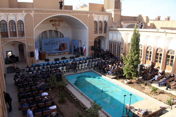 نشست خبری دومین اجلاس مجمع شهرهای تاریخی ایران در یزد 