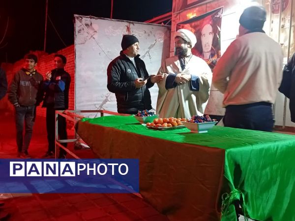 هیأت شاهزاده علی‌اصغری میزبان جشن میلاد دو گوهر آسمانی