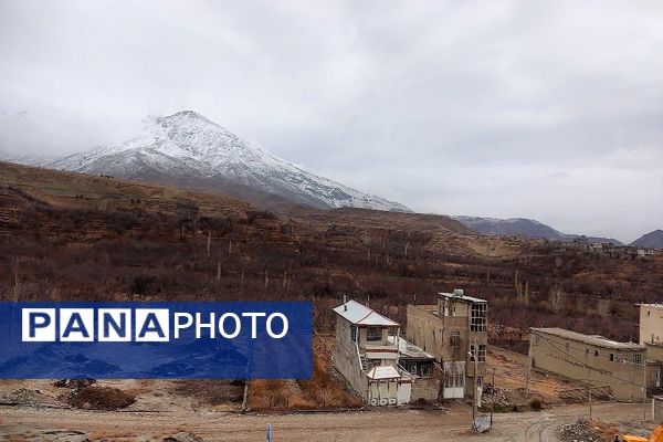 حال هوای شهر زیبای بار بعد از اولین بارش باران زمستانی