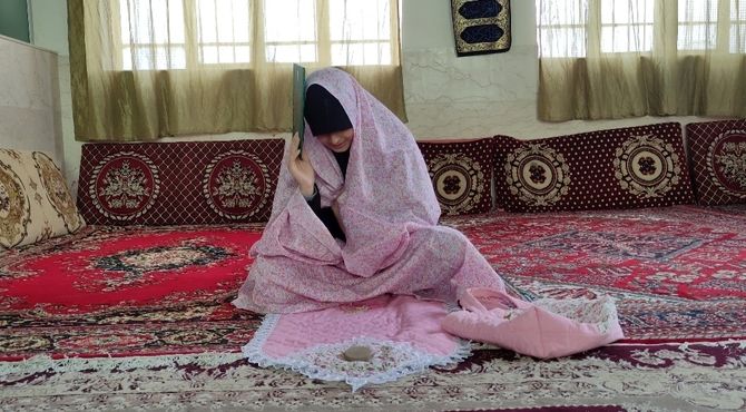 دکلمه‌خوانی خبرنگار پانا به مناسبت شب‌های قدر