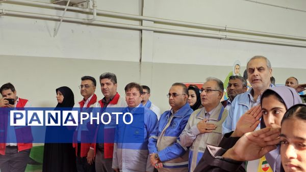 برگزاری مراسم متمرکز مانور زلزله و ایمنی مدارس در سرخنکلاته