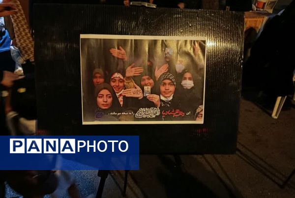 برپایی موکب دختران بصیرا در بجنورد 