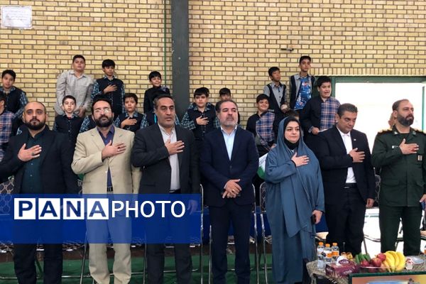 افتتاحیه طرح پهلوان سعید «شهید سعید طوقانی» در سالن فتح المبین ناحیه دو شهرری 