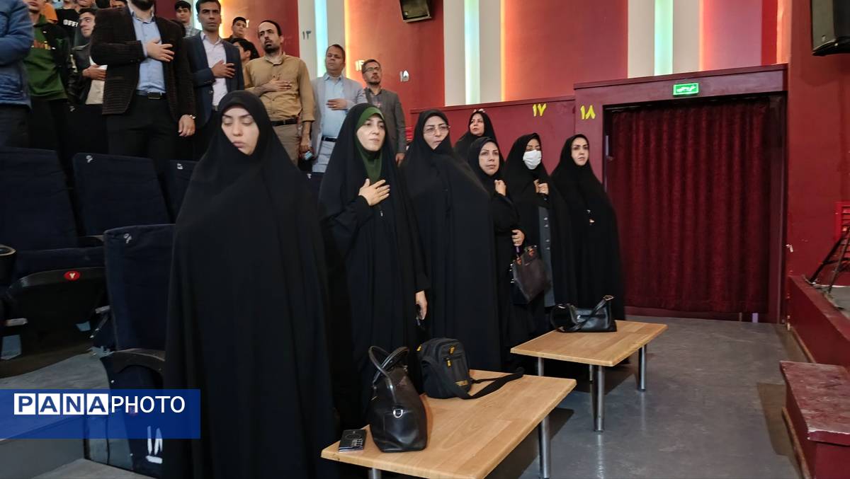 آیین نواخته شدن زنگ پدافند غیر عامل در ناحیه 7 مشهد
