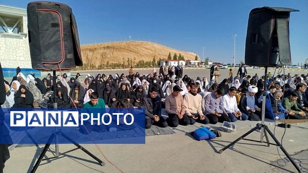 اقامه نماز باران به امامت حجت‌الاسلام والمسلمین محمدجواد شریعتی نژاد در شهرستان سملقان