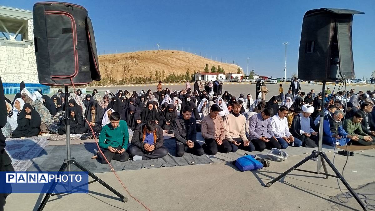 اقامه نماز باران به امامت حجت‌الاسلام والمسلمین محمدجواد شریعتی نژاد در شهرستان سملقان