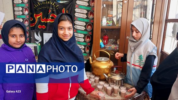 مراسم شهادت حضرت فاطمه (س) در دبستان شهید نجفی فدافن کاشمر