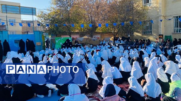 فاطمیه در مدرسه عصمت شهرستان باخرز