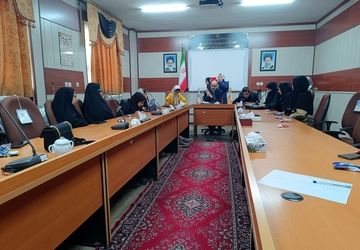 جلسه آموزشی ویژه دختران خبرنگار در خلیل‌آباد