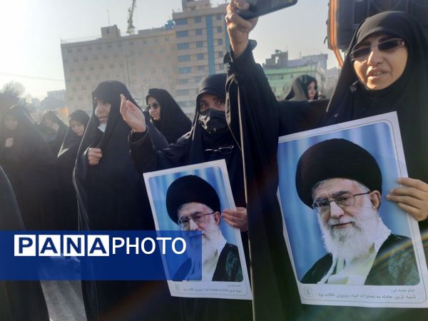 مراسم تشییع پیکر پاک شهید علی‌اصغر آدینه، صحنه‌ای از شکوه ایمان و وفاداری