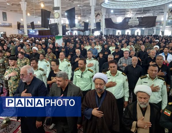بزرگداشت شهدای اقتدار با حضور مردم شیعه و اهل سنت تربت‌جام