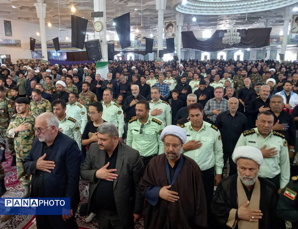 بزرگداشت شهدای اقتدار با حضور مردم شیعه و اهل سنت تربتجام
