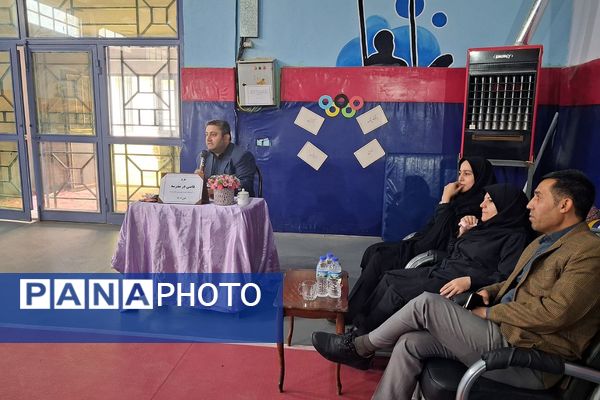 طرح قاضی در مدرسه، در دبیرستان موسی بن جعفر(ع) باقرشهر 