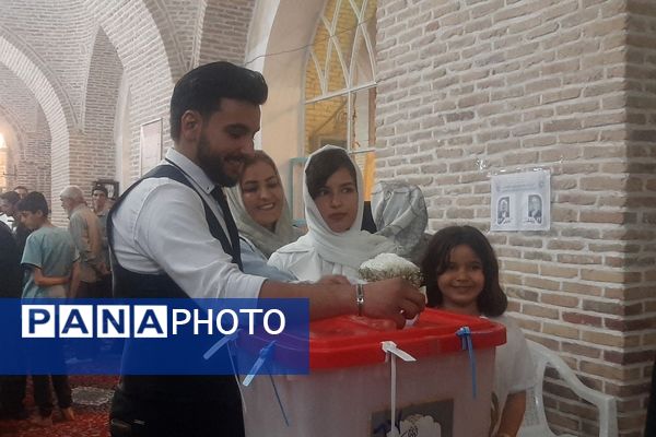 دقایق پایانی انتخابات ریاست‌جمهوری در شهرستان نیشابور 