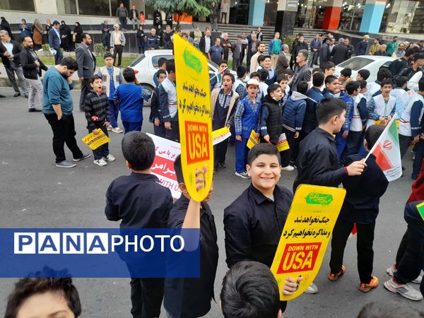 مراسم راهپیمایی ۱۳ آبان‌ ماه سال ۱۴۰۳ در شهرستان قائمشهر