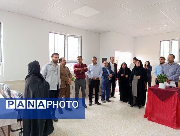 افتتاح سالن چند منظوره در دبستان پسرانه حضرت صاحب الزمان (عج)