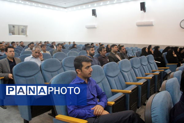 مراسم اولین سالروز شهادت شهدای خدمت در آموزش و پرورش استان بوشهر