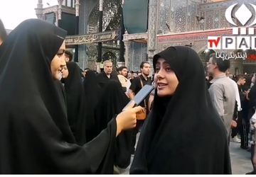 حال و هوای زائران حرم حضرت معصومه (س)