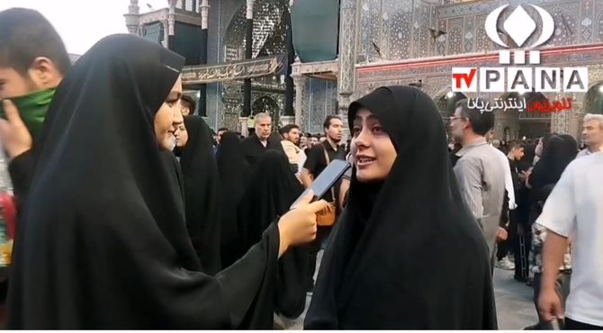 حال و هوای زائران حرم حضرت معصومه (س)