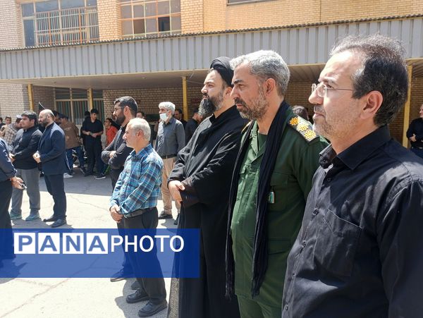 تجلی ایمان و تقوا در جوانان و نوجوانان عاشورای مدارس آموزش و پرورش منطقه۶ شهر تهران