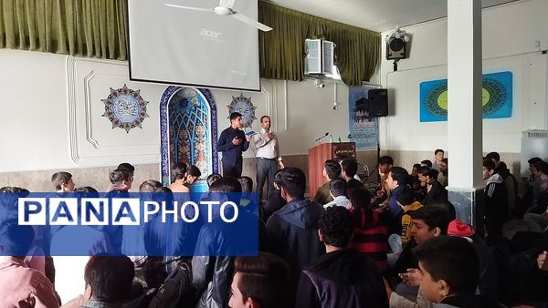 هیئت هفتگی در دبیرستان شاهد ابوذر غفاری نیشابور 