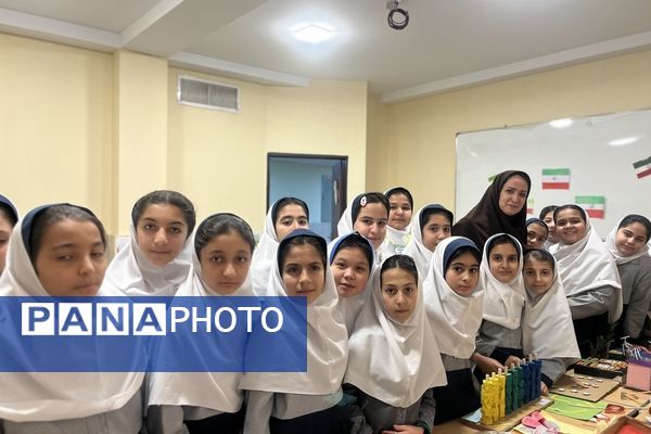 برپایی نمایشگاه بازی، یادگیری و خلاقیت در آموزشگاه مهین بانو علاقبند ملارد