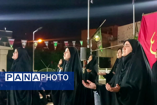برگزاری مراسم سوگواری دانش‌آموزان و فرهنگیان  در شب‌های محرم 