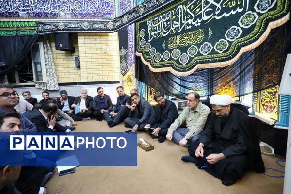 حضور مسئولان استان در مسجد المصطفی شهرک شهید مدنی همدان