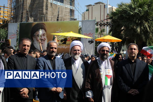 تجمع بزرگ فرهنگیان ولایتمدار شهر تهران