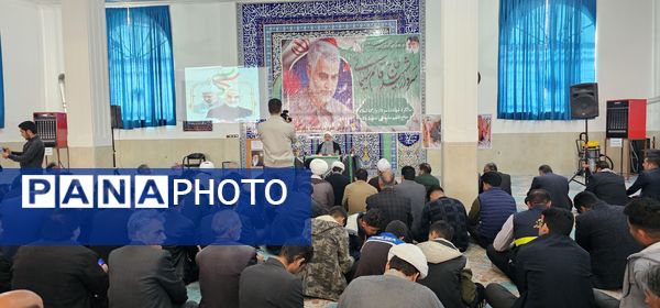 سالگرد شهادت سردار سلیمانی در هلیلان 