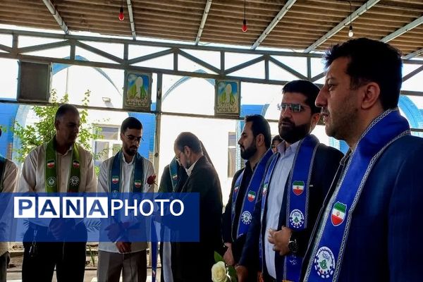 سفر  معاون هماهنگی، نیروی انسانی و پشتیبانی سازمان دانش‌آموزی به استان خوزستان